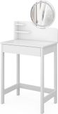 Vicco Surrey Kaptafel – 60 cm met LED-spiegel Wit
