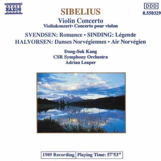 Kang Sibelius: Violin Concerto Etc.