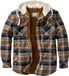 Legendary Whitetails Heren Lange mouw Camp Night Berber Lined Hooded Flannel