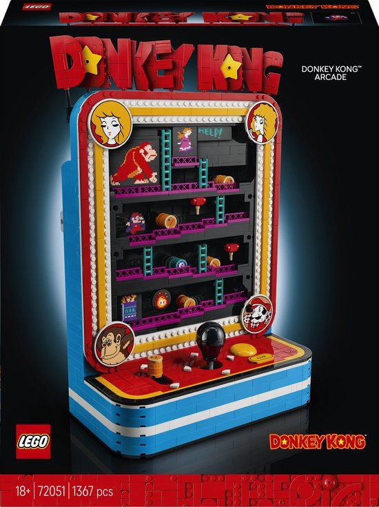 LEGO Super Mario 72051 Donkey Kong-arcadekast
