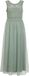 VILA VILYNNEA MAXI DRESS - NOOS/DC - Dames - Maxi jurken - Groen milieu - Maat 44