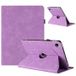 Samsung Étui intelligent rotatif à 360 Galaxy Tab A11+/A9+ avec emplacements pour cartes - Violet