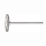 PFERD Minirondborstel RBU 2202/3 INOX 0,10 D22xB2xL6 mm - 43100752