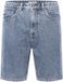 Solid Korte Solid Elmo Lt Owen Heren Jeans Lichtblauw Denim XXL