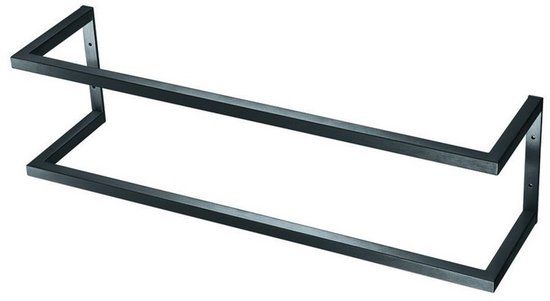 Qisani Flow handdoekhouder Geborsteld Gun Metal 25634.04