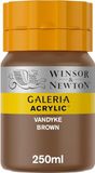 Winsor & Newton Galeria Acryl 250 ml Bruin Van Dyck Serie 1
