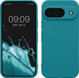 kwmobile telefoonhoesje geschikt voor Google Pixel 9 - Hoesje voor smartphone - Precisie camera uitsnede - In mat petrol