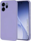 Techsuit Soft Flex Silicone Back Cover voor Oppo Reno15 F/FS - Lichtpaars