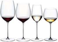 Riedel Wijnglazenset Superleggero - Bordeaux Grand Cru, Burgundy Grand Cru, Riesling & Oaked Chardonnay - 4 Stuks
