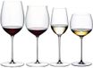 Riedel Wijnglazenset Superleggero - Bordeaux Grand Cru, Burgundy Grand Cru, Riesling & Oaked Chardonnay - 4 Stuks