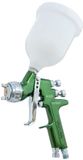 Airpress Verfspuit 2 bar 1.4 mm nozzle 600 ml beker Groen