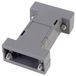 MH Connectors MHGCP1515PPLG D-sub behuizing Aantal polen: 15 Kunststof Grijs 1 stuk(s)