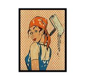 Homemania Fotolijst, meerkleurig, 40 x 2,5 x 60 cm, MDF