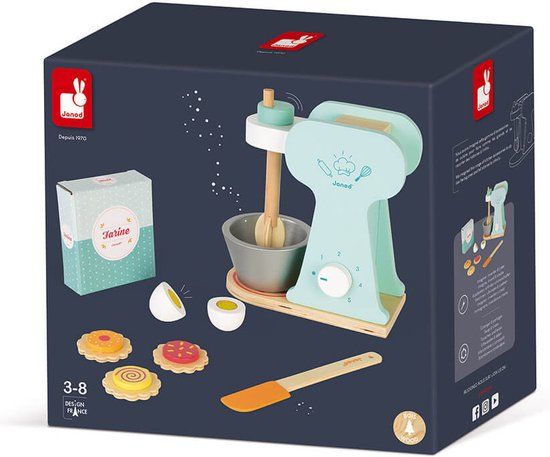 Janod In De Keuken - Banketbakkersset - Houten Speelgoed - Vanaf 3 Jaar