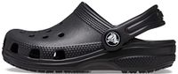 Crocs Classic Clog T Klompen voor kinderen, uniseks, zwart.
