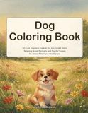 Dog Coloring Book: 50 Cute Dogs and Puppies for Adults and Teens