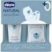Chicco Natural Sensation Set de cosmétiques avec shampooing sans larmes, 200 ml et pâte apaisante 100 ml, pour enfants, set de changement, idée cadeau