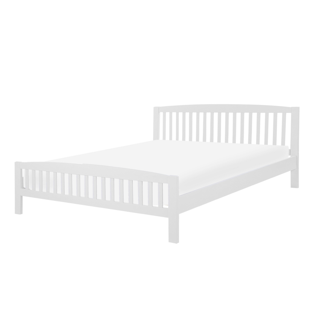 Beliani Bed hout wit CASTRES