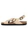 Bayton Sandalen met riem 'Cantabrie' lichtbeige / zwart