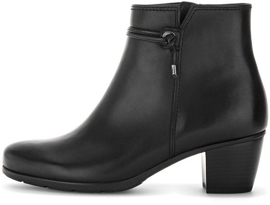 Gabor Dames Laarzen - zwart - Maat 39 - Enkellaarzen - Leer