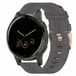 By Qubix - Canvas nylon bandje - Donkergrijs - geschikt voor Huawei Watch 5 - 42mm