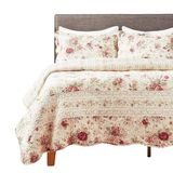 Groenland Home Beddengoedset voor tweepersoonsbed, antiek roze