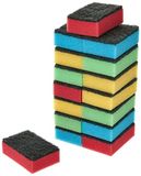 HOMESmith Absorberende keukengerechten, afwassponzen, schuim, standaard, 16 stuks