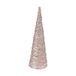 EDP BigBuy Christmas EDP Kegelvormige boom met 20 leds, goudkleurig, 40 cm