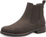 Tamaris - Femme - Bottines Chelsea - Marron foncé - Taille 38