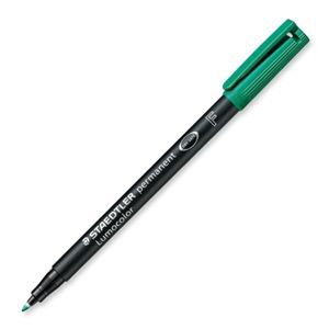 Staedtler Lumocolor - Permanente markers - Zwart, Groen