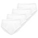 Mey Heren slip / onderbroek 4 pack Noblesse Wit Katoen Maat XL