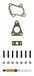 Turbo AJUSA Turbo set JTC11761 Montageset, compressor