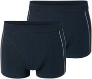 Schiesser Koffer Comfort Fit Blauw Heren 2 Stuks