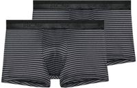 HOM Heren retro short / pant 2 pack Monsieur donkergrijs