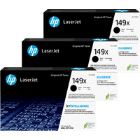 HP 149X LaserJet Toner Zwart (3 stuks)