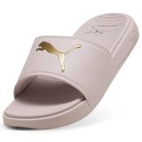 PUMA Cool Cat 3.0 badslippers voor Dames, Goud, Maat 38