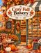 Cozy Fall Bakery Coloring Book for Teens and Adults: Bold & Easy Autumn Baking, Cute Pastries, Pumpkin Pies, Breads and Cozy Café Scenes