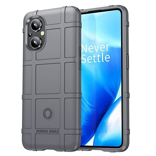 Hülle Hülle® Stevigheid en Flexibiliteit Hoesje Compatibel voor OnePlus Nord N20 5G(Grijs)