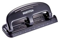 Bostitch EZ Squeeze™ 20 vel 3 gaats Punch, Zilver/Zwart (HP20)