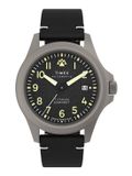 Timex Expedition North Automatic TW2V54000 Montre - Cuir - Noir - Ø 41 mm