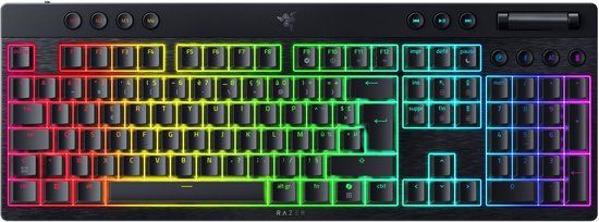 Razer BlackWidow V4 - Draadloos Gaming Toetsenbord - Mechanische Orange Switches - RGB - Azerty