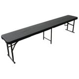 Vouwbank 183 x 30 x 43 cm en met draaggreep voor eenvoudig transport