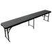 Vouwbank 183 x 30 x 43 cm en met draaggreep voor eenvoudig transport