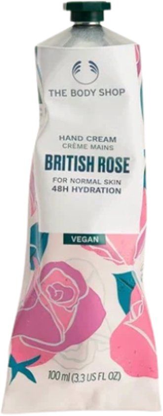 The Body Shop British Rose Hand Cream - 100ml