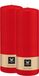 Wiedemann Bougie cylindrique/bougie pilier - 2x - rouge - 20 x 7 cm - 103 heures de combustion - bougies pilier