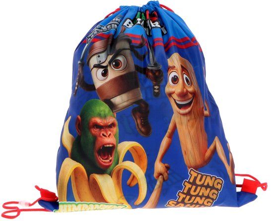 4KidsOnly Mister License Italian Brainrot gymtas Meerkleurig