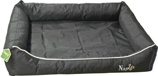 BOON Nap z hondenmand waterproof divan zwart 120x90 cm