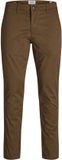 Jack & Jones Heren broek Maat W36 x L32 Mannen Bruin katoen