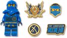 Jibbitz Charm 4lw Ninjago Jay 5 Unités