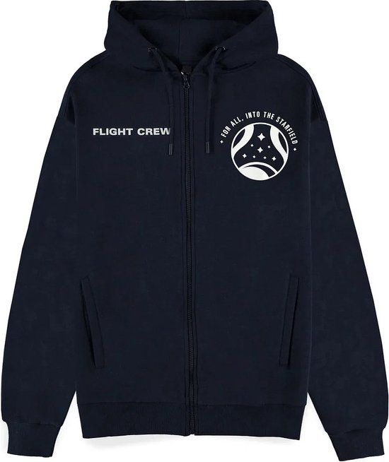Starfield Carl Sagan Heren Vest met capuchon - blauw - S